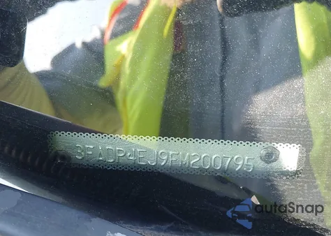 2015 Ford Fiesta Se from USA, damaged, VIN 3FADP4EJ9FM200795